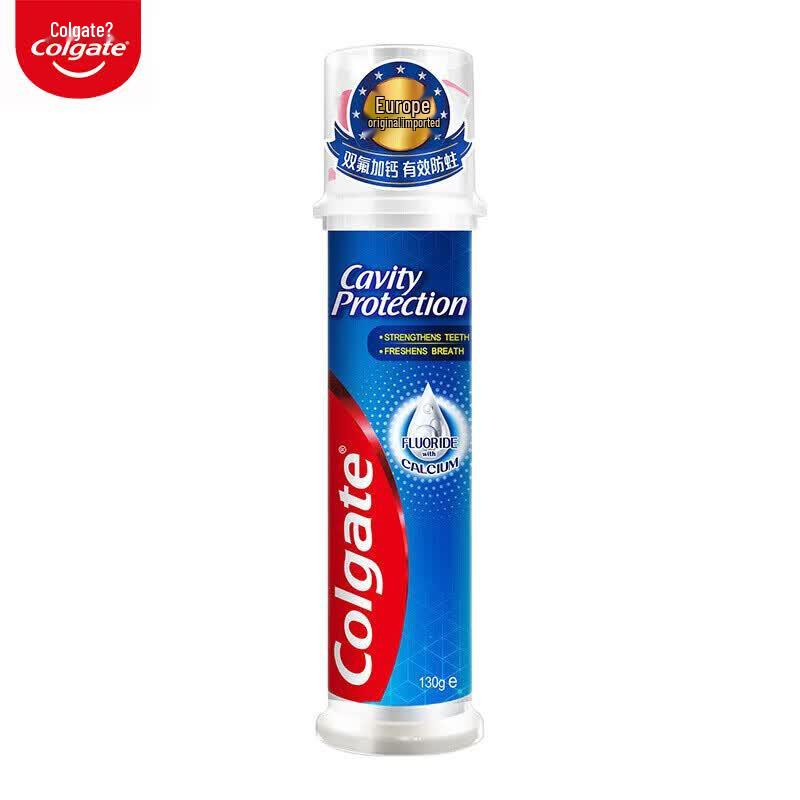 Colgate Superior Cavity Protection Pump Toothpaste 130g