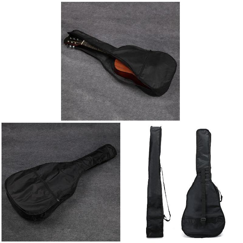 Guitar Waterproof Bag 30/38/40/41inch Waterproof Universal Single Layer Backpack Oxford Cloth Guitar Bag For Instrument Storage