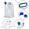 1-4Pcs 15L Outdoor Camping Travel Folding Bucket Camper Tourism Large Water Storage Container Foldable Water Bags Water Canister