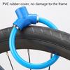 Rings Shape Bicycles Antitheft Lock High Security Mountain Bicycles Lock