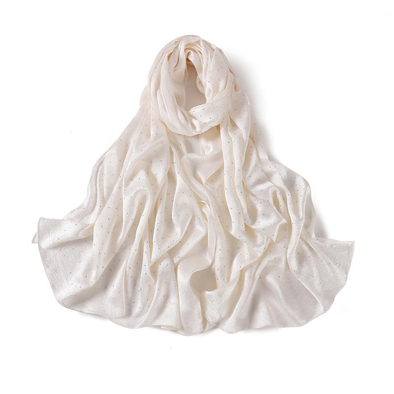 Muslim Chiffon Solid Color Hijab Scarf For Women Hijabs Scarves Squane Head Wrap Jersey Hijabs Islamic Turban Headband Shawl