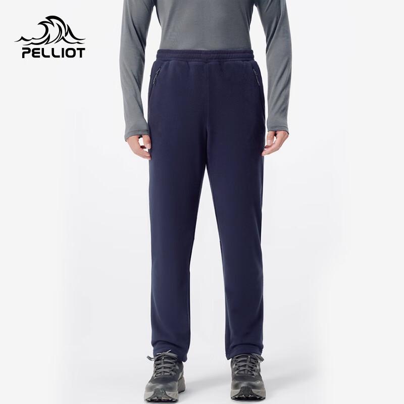 Pelliot Men's Outdoor Windproof Fleece Pants