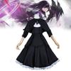 Puella Magi Madoka Magica Akemi Homura Cosplay Dress With Polyester Fabric For Anime Role Play