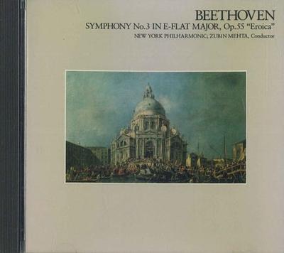 CD ZUBIN MEHTA - Beethoven :Sinfonie Nr. 3 Eroica Meh FDCA372 SONY Japan Klassik Gebraucht