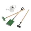 3Pcs 1:12 Dollhouse Dollhouse Miniatures Gardening Shovel Green/black/red DIY Dollhouse Mini Shovel Rake Cute Vintage