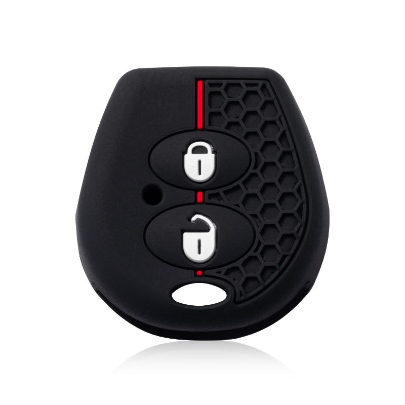 2 Button Smart Silicone Key Fob Case Cover Fit For Vvw Polo Golf Passat Bora Sharan Fit For Skoda Octavia Fabia Fit For Seat Corboda Leon Ibiza