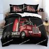 Truck Kenworth 3D Printed Duvet Cover Pillowcase Bedding Set Twin Full King For Kids Adults Bedroom