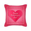 Peach Skin Pillowcase Valentine's Day Pillowcase Pink Heart-shaped Pillow Romantic Series Home Decoration Sofa Cushion Cover
