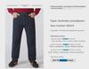 Men's Plus Size Stretch Business Casual Jeans