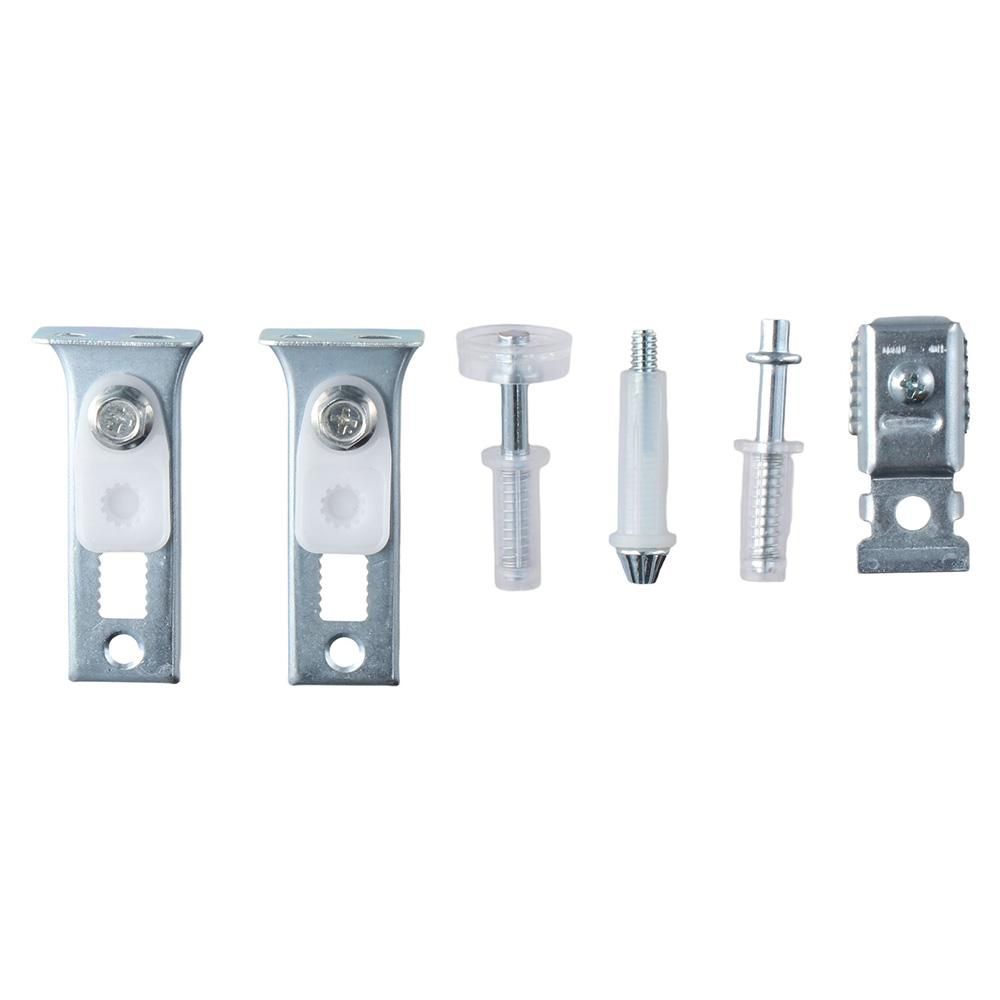 2 Pack Stainless Steel Door Hardware Repair Kit for 7/8" to 1" Guide Wheel Track Door Replacement Parts 7/8" Guides Wheel