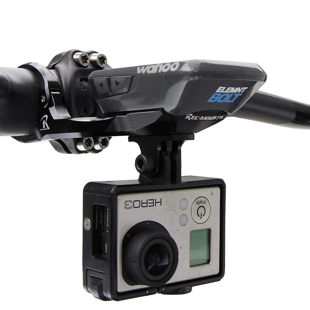 Wahoo Aero Compatible with Wahoo BOLT For handlebar clamp diameter [REC MOUNT] Mount, Single-Arm Type, [WAH2-AERO+GP] 31.8mm