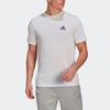 Adidas Casual Round Neck Short Sleeve T-Shirt Men Tops White GT5558