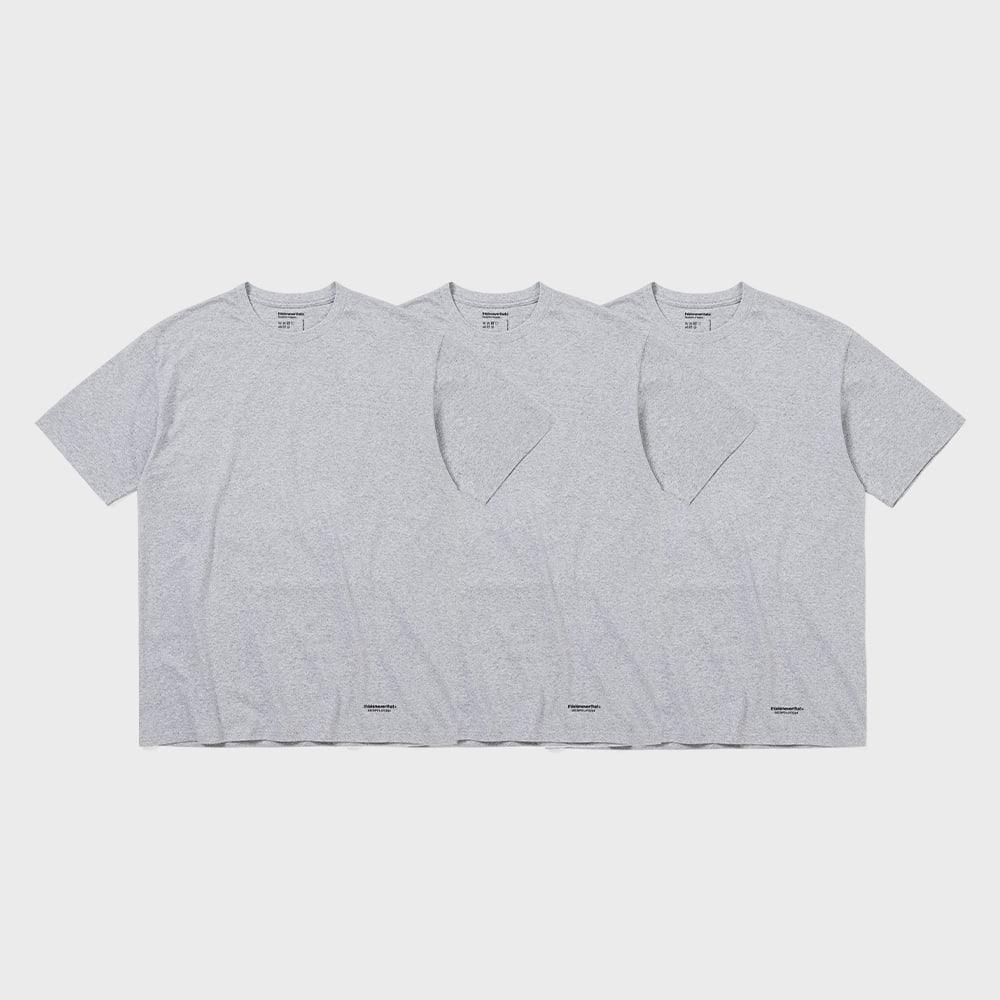 ThIs Is Never ThaT 3 Tagless T shirTs heaTher Grey S