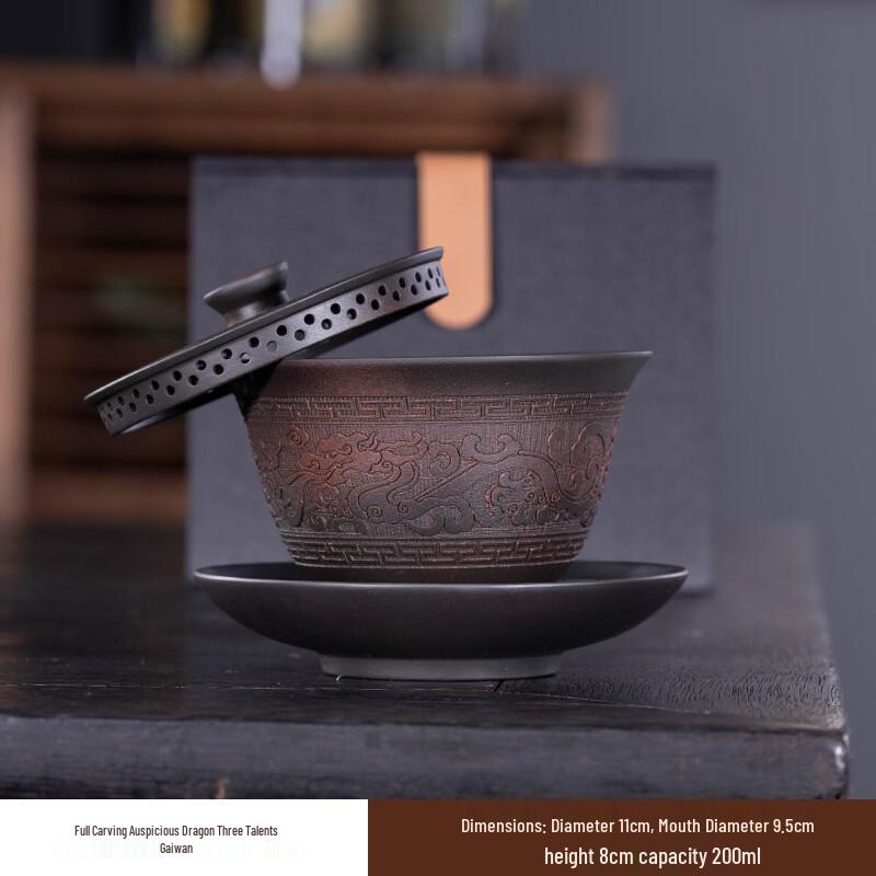 Ручная Резьба Дракона Саньцай Гайвань