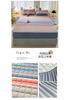 Sleeping grid skin friendly pure cotton thick bed sheet