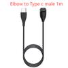 Charging Cable for Garmin Fenix 7/7S/7X/6/6S Forerunner 745 Venu Instinct Micro USB Type C 8Pin Watch Charger Adapter Converter
