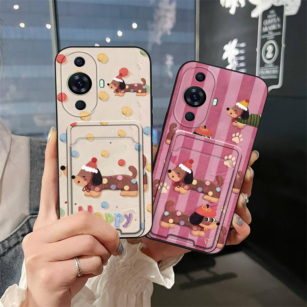 Waterproof Cartoon Phone Case For Huawei Nova11 Pro/Nova11 Ultra Silicone Anti-dust Fashion Design Durable Back Cover