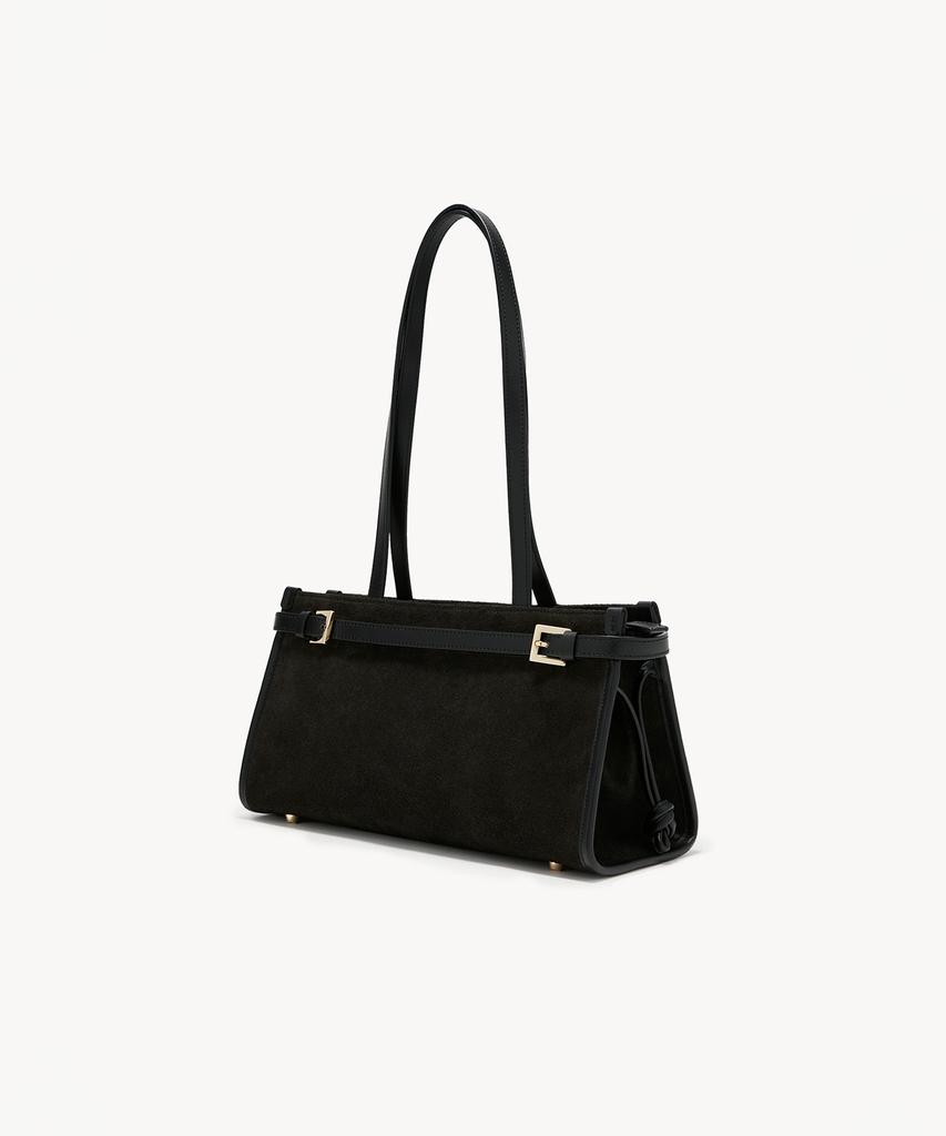 Clave Sunny Suede Dark Brown Tote Bag