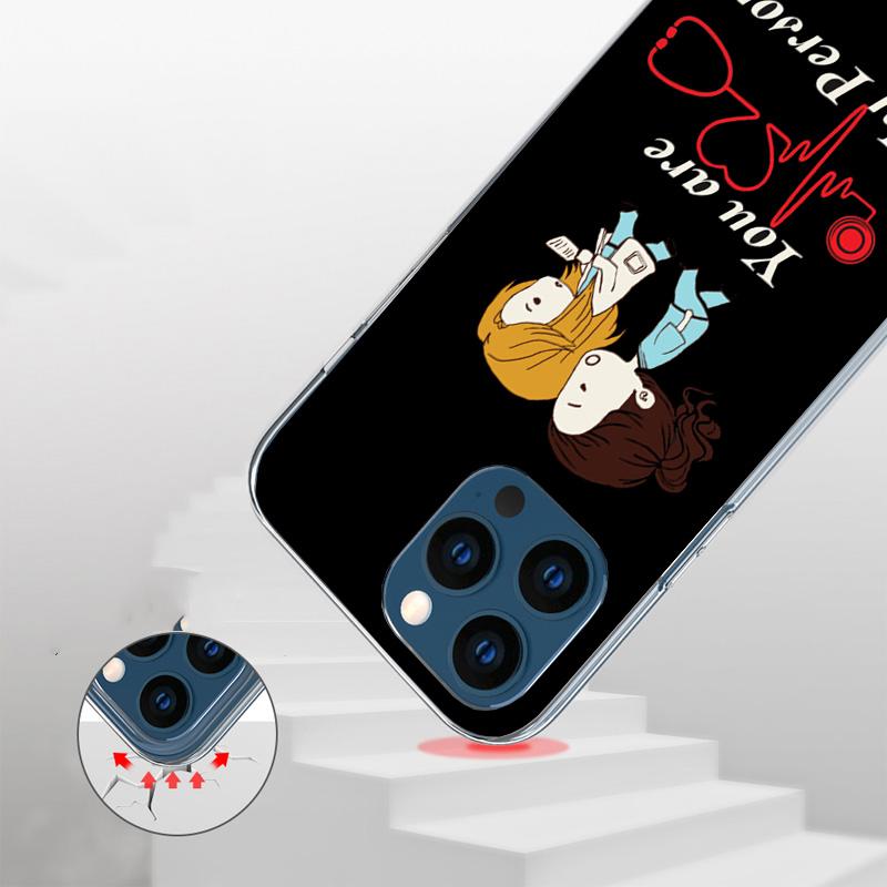 Greys Anatomy Person Phnoe Case for Iphone 17 Air 16 11 12 13 Mini 14 Plus 15 Pro Max 7 8E SE 2020 16ProMax Phone Cover Coque 16