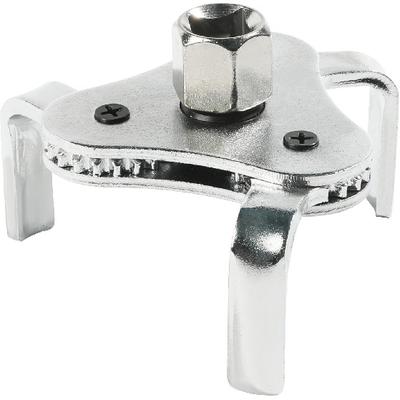 ESEWALAS Adjustable Carbon Steel Oil Filter Wrench, 2-1/2 In To 4.5 In, 3 Jaw Design, 2 Way Removal Tool Set