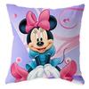 Federa per Cuscino Cartone Animato Disney Federa per Cuscino da Abbraccio Copricuscino Mickey Minnie Cuscino per Divano Cuscino per Scuola Materna Regalo 40x40cm 45x45cm