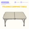 ABMH-Lightweight Folding Camping Table Portable-Aluminum Foldable Picnic Table,Collapsible Dining Table For Indoor Outdoor