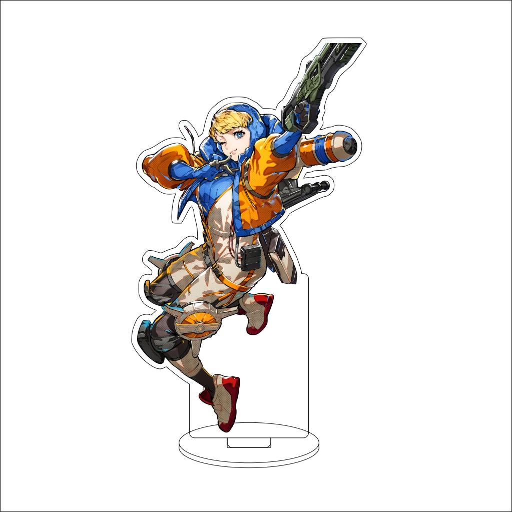 16CM Anime Apex legends Cosplay Ornaments  Vantage/Kairi Imahara  Figure Stand Halloween Gifts