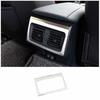 Silver Titanium Cover Trim For Toyota Camry 2018- Rear Air Outlet Vent 1pcs