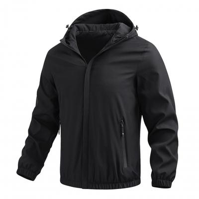 Giacca casual leggera da uomo autunnale Giacca da baseball Giacca con cappuccio da uomo