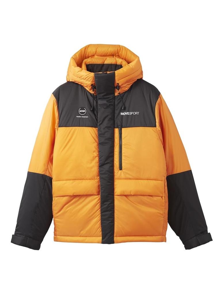 Move Sports Nylon Down Jacket by and Perfect for Town Use and Watching ORBK XO Descente, Lightweight, Cold-Resistant, Windproof, Water-Repellent,