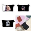 Bolsa de Maquillaje Impermeable de Miércoles Addams | Estuche para Lápices | Material Escolar