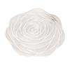 Modern Dining Table Accessories Rose Placemat for Table, Non-slip PVC Heat Resistant Mat with Kitchen Protection Mats Pattern, 38cm Washable