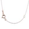 SUEHIRO K10 Pink Gold Diamond Pendant Necklace with Drop 10K PG Motif, Gold,