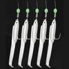 Luminous Fishing Rigs Fishing Baits Rigs, Fish Skin Sea Rigs, Glow Fishing Beads for Freshwater and Saltwater