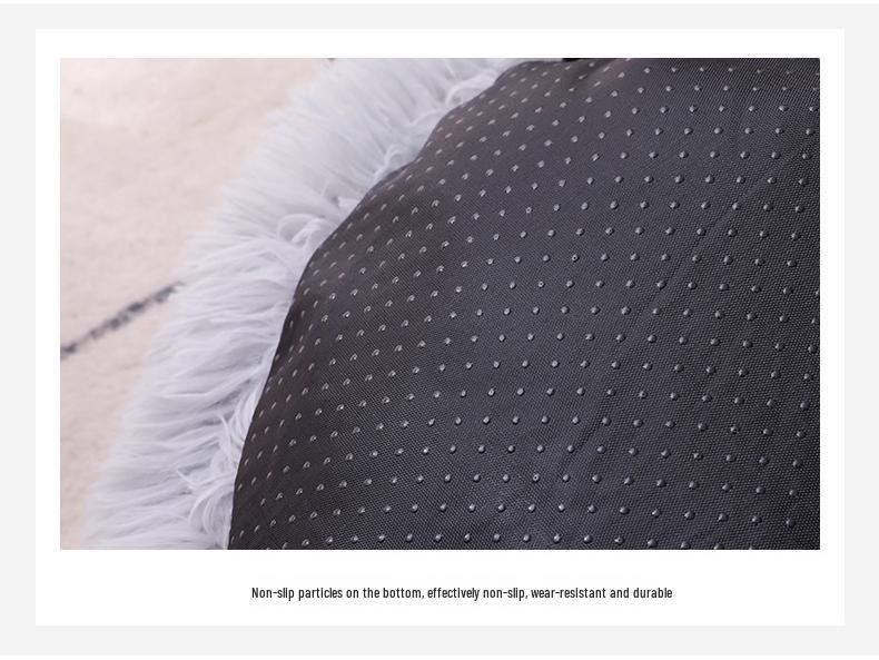 Cozy Plush Cat Bed - Round, Semi-Enclosed for Deep Sleep