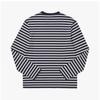 MaiSon KitSune Lm00105kj0044 S480 Fox Head Patch Stripe Men S Long Sleeve Tee