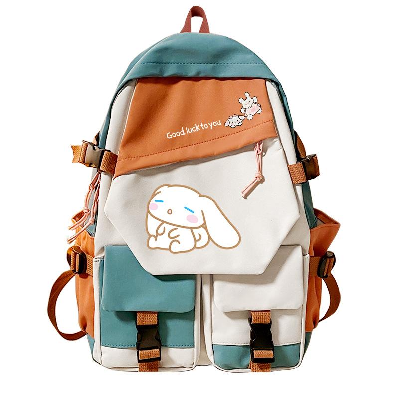 Cute Puppy Cartoon Printed Leisure Travel Bag, Primary And Secondary School Backpack