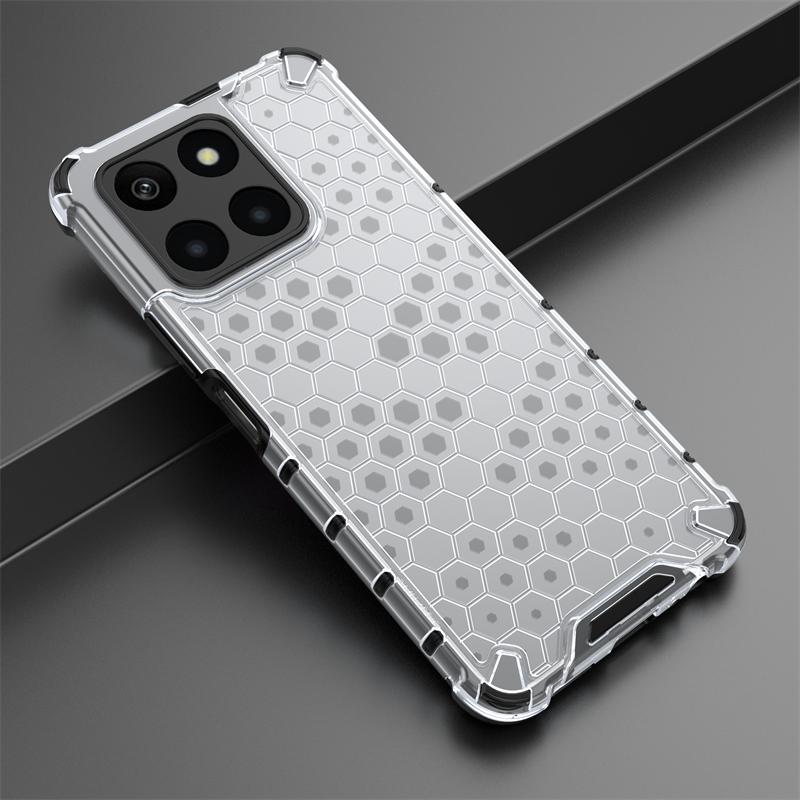 

Для Honor X6a Чехол Роскошный Противоударный Прозрачный Бронированный Чехол для Телефона Для Honor X6a X6B Чехол Honor X6b Силикон + ПК ТПУ Задняя Крышка For Honor X6a