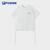 FUSION Women's Slim Fit Quick Dry Knit T-Shirt