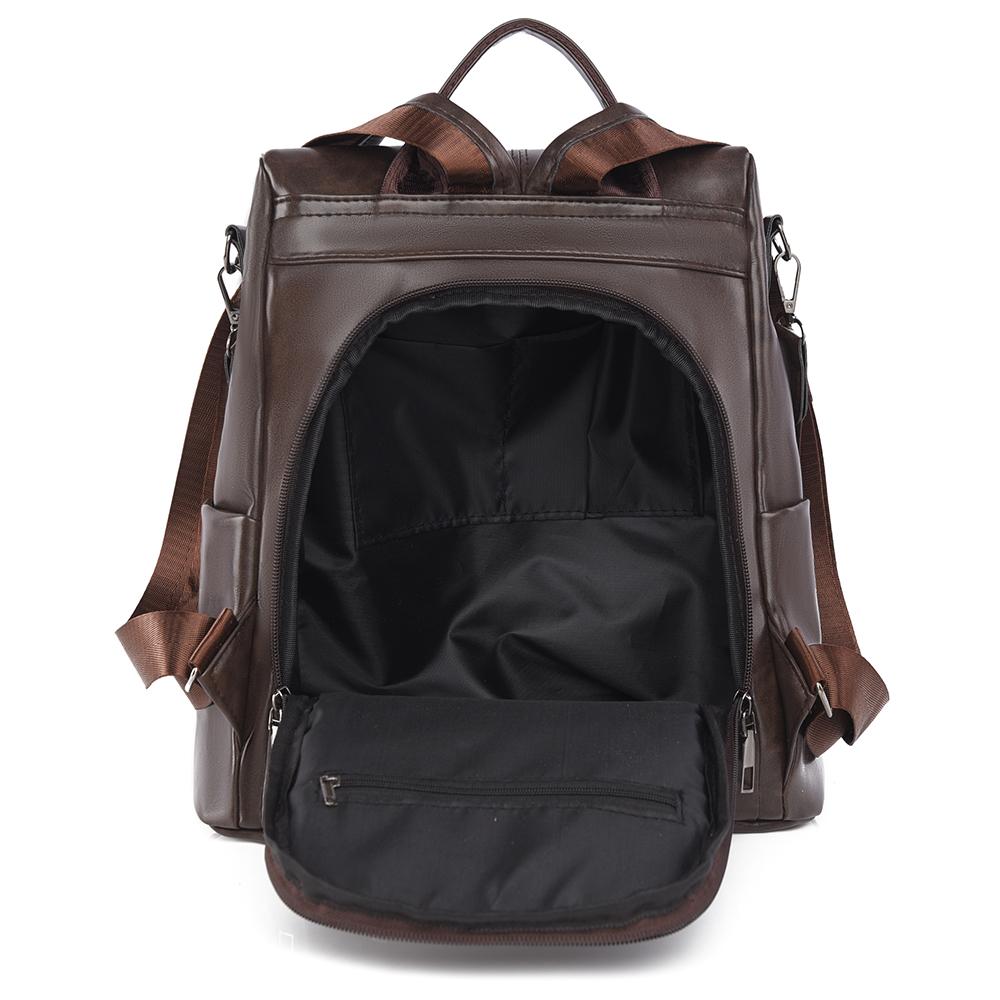 Plecak o dużej pojemności torba podróżna retro damski plecak