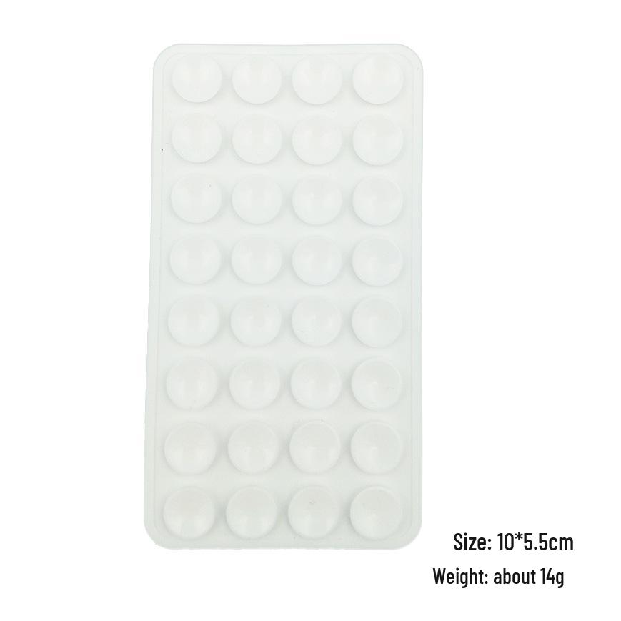 32-Piece Silicone Suction Cup Phone Holder Set - Double-Sided, Universal Fit