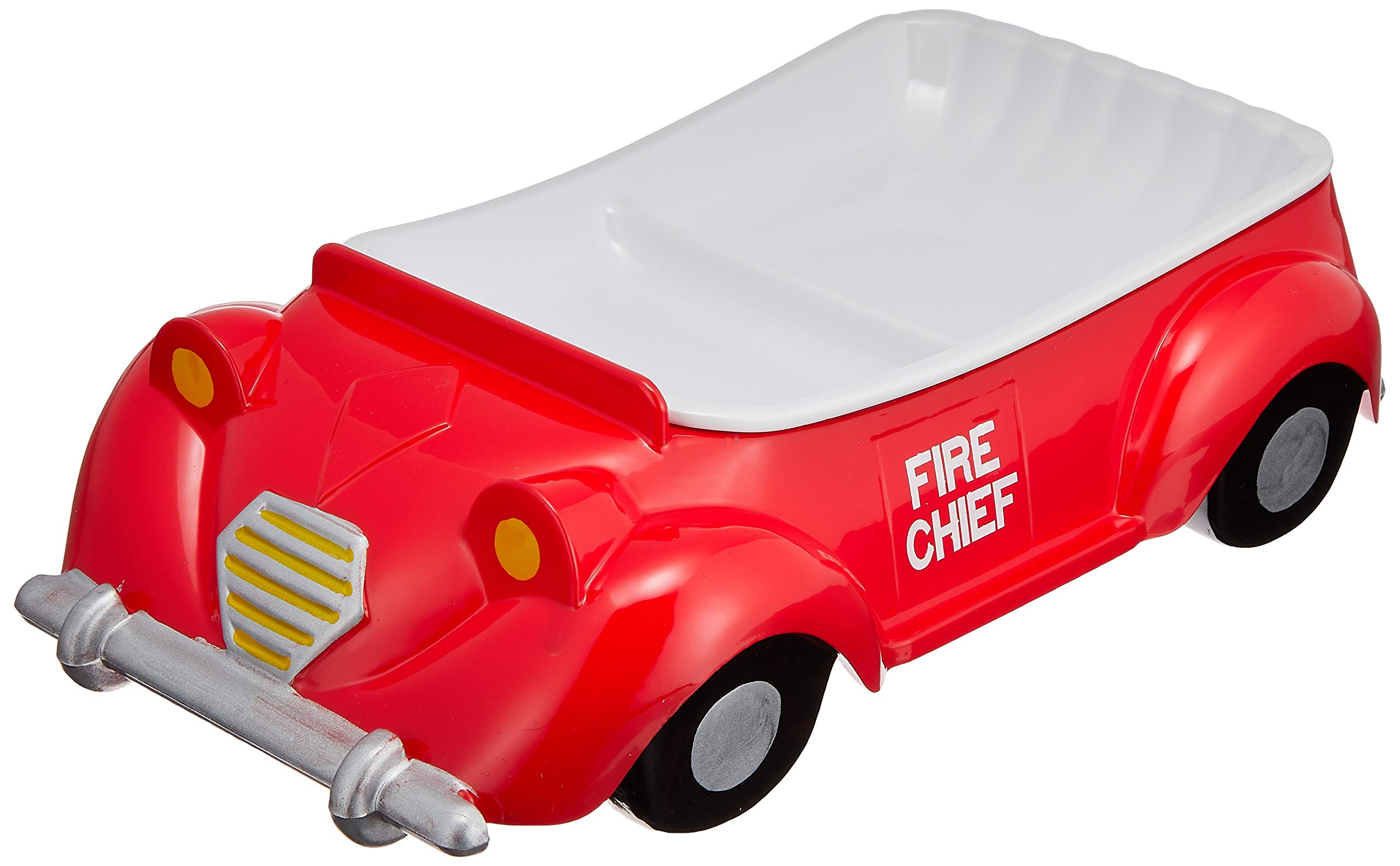 

Меламиновая тарелка для ланча EBM в виде пожарной машины, белый