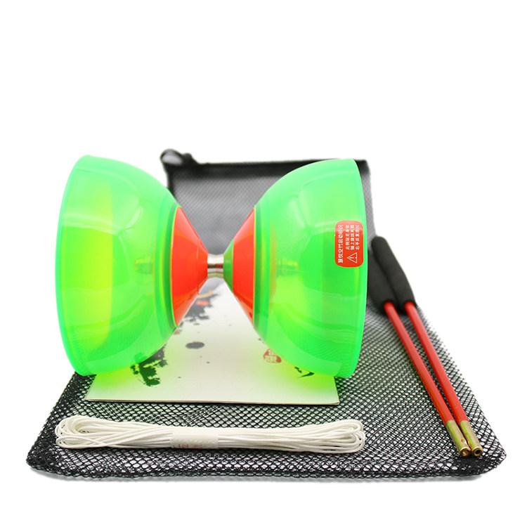 5 Bearing Glowing Diabolo Easy to Learn for Beginners Kids Elderly School Acrobatic Prop