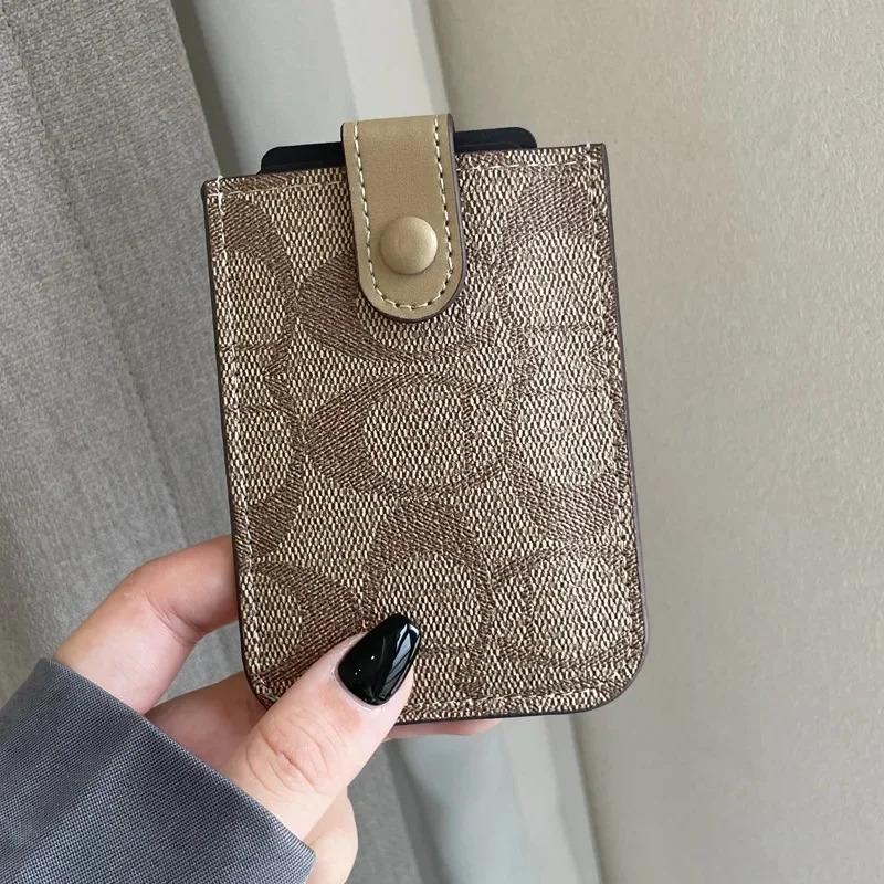 New Luxury Design Wallets for Women Multi-Function Card Holder PU Leather Female Small Card Bag Short Purse Credit Card Holder
