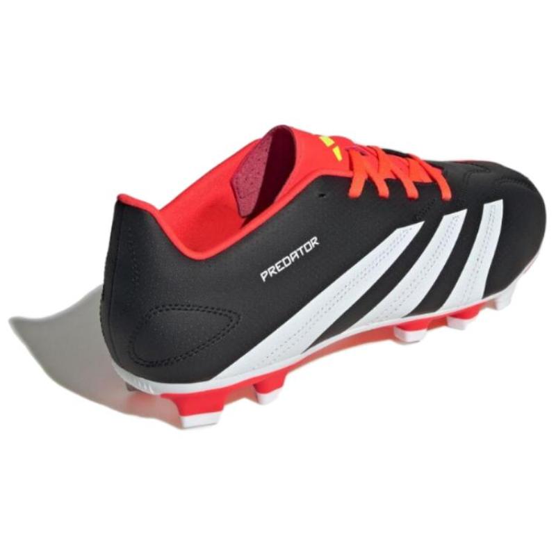 Adidas Predator Club Fxg 'Black White Solar Red' Sneakers IG7760