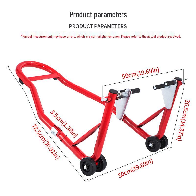 Motorcycle Front & Rear Wheel Parking & Support Stand