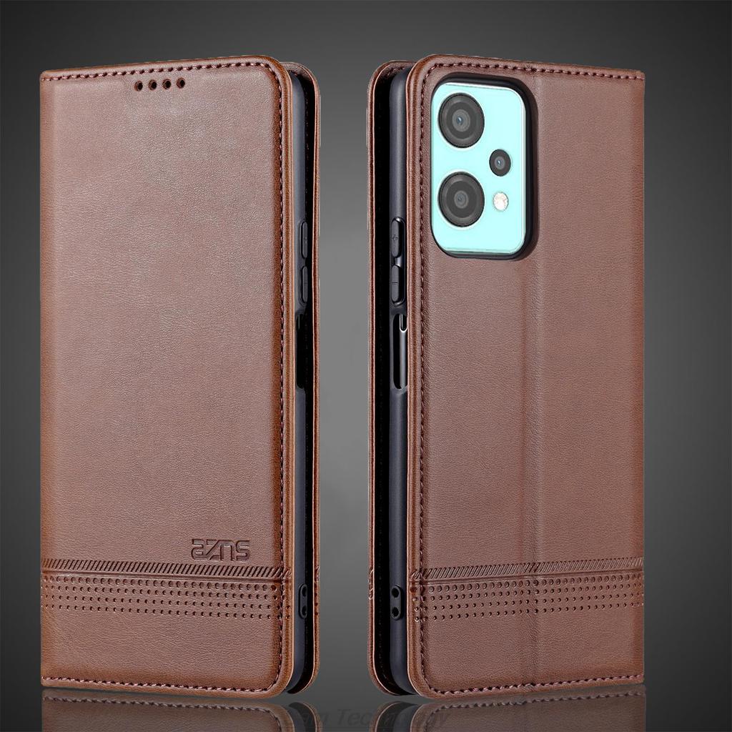 Deluxe-Hülle aus Leder mit magnetischer Adsorption für Oneplus Nord CE 2 lite 5G, Flip-Cover, Schutzhülle, Capa Fundas Coque