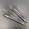 For Suzuki GSXR 600 GSXR 750 2008 2009 2010 Carbon Fiber Painting Tank Side Panel Fairing Gas Tank Cover Trim