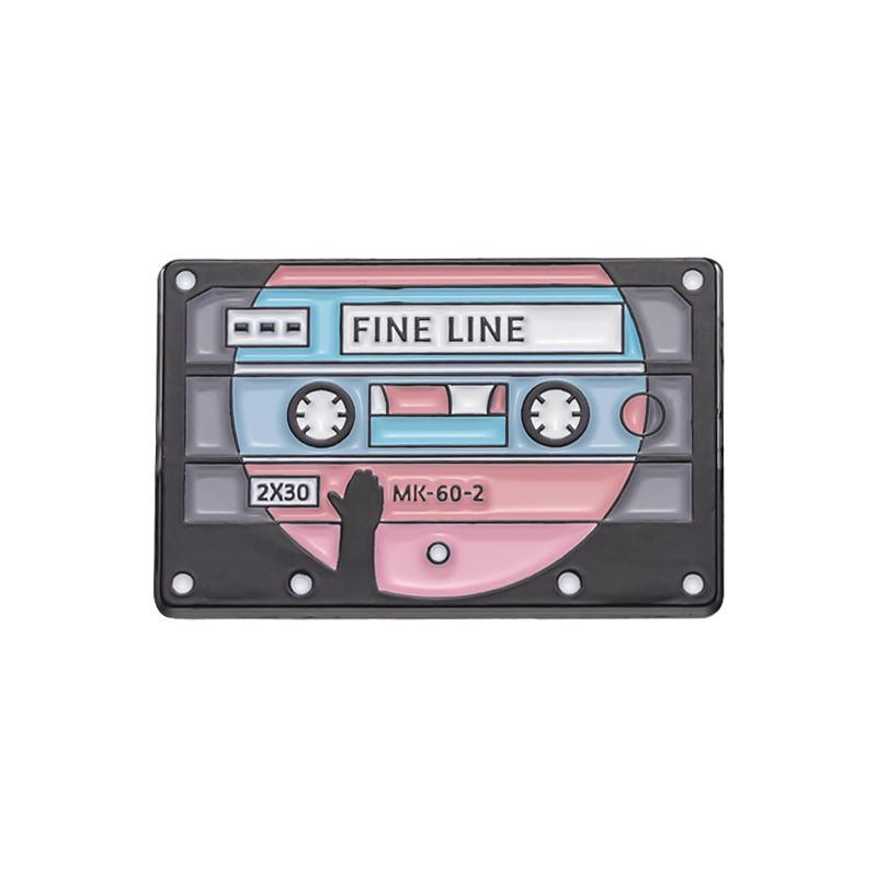 Cartoon Pink Eyecatching Animal Geometric Alloy Brooch Pin Stylish For Individuals Fashionforward