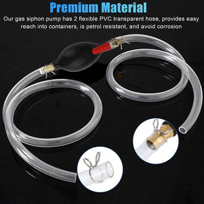 Hand Pump Hose Hose Clamps PVC Clear Hoses Suction Cup Brand New